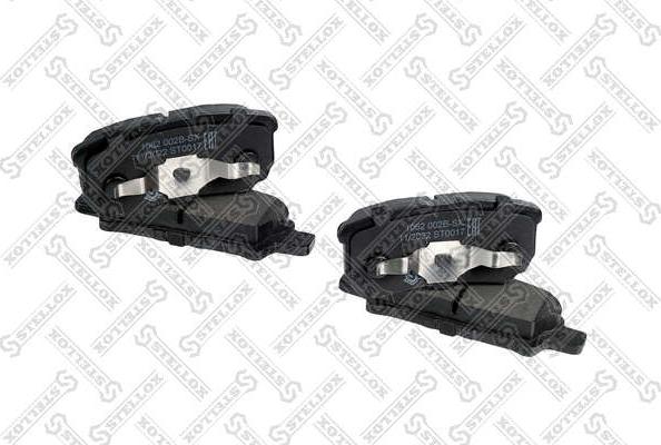 Stellox 1062 002B-SX - Brake Pad Set, disc brake autospares.lv