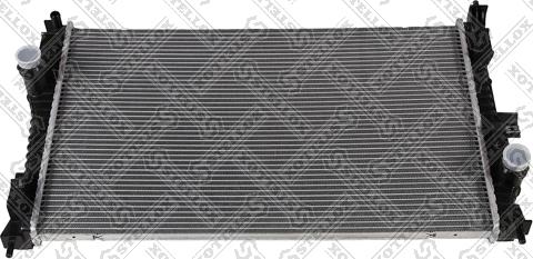 Stellox 10-27003-SX - Radiator, engine cooling autospares.lv