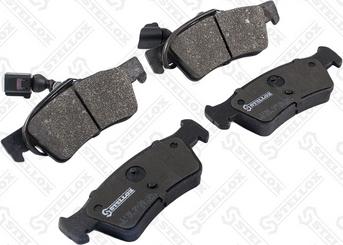 Stellox 1198 002B-SX - Brake Pad Set, disc brake autospares.lv