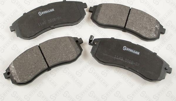 Stellox 1140 001B-SX - Brake Pad Set, disc brake autospares.lv