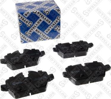 Stellox 1143 000B-SX - Brake Pad Set, disc brake autospares.lv