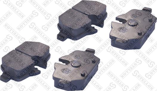 Stellox 1143 000-SX - Brake Pad Set, disc brake autospares.lv