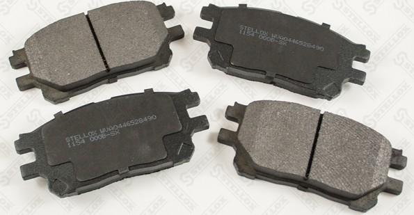 Stellox 1154 000B-SX - Brake Pad Set, disc brake autospares.lv