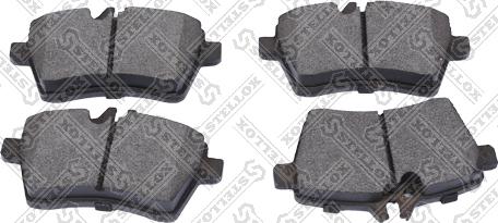 Stellox 1155 000B-SX - Brake Pad Set, disc brake autospares.lv