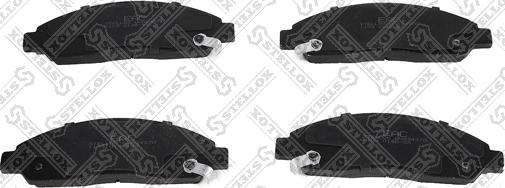 Stellox 1109 014B-SX - Brake Pad Set, disc brake autospares.lv