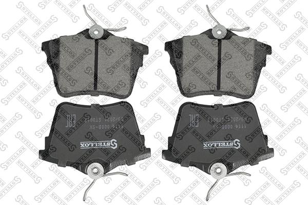 Stellox 1114 000B-SX - Brake Pad Set, disc brake autospares.lv