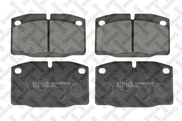 Stellox 112 000-SX - Brake Pad Set, disc brake autospares.lv