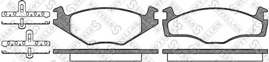 Stellox 182 000-SX - Brake Pad Set, disc brake autospares.lv