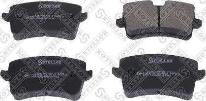 Stellox 1354 000-SX - Brake Pad Set, disc brake autospares.lv