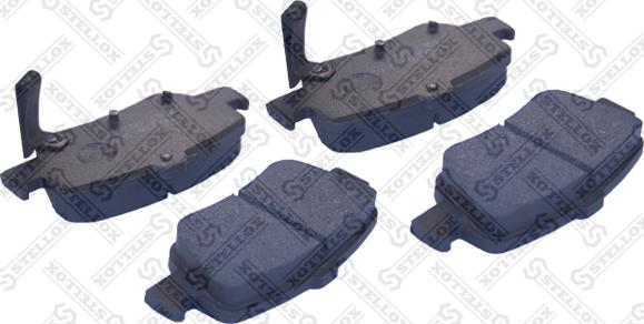 Stellox 1367 002L-SX - Brake Pad Set, disc brake autospares.lv