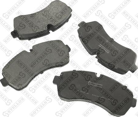 Stellox 1254 000B-SX - Brake Pad Set, disc brake autospares.lv