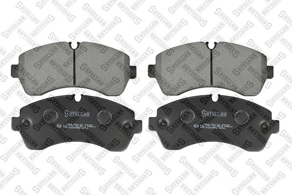 Stellox 1254 000-SX - Brake Pad Set, disc brake autospares.lv