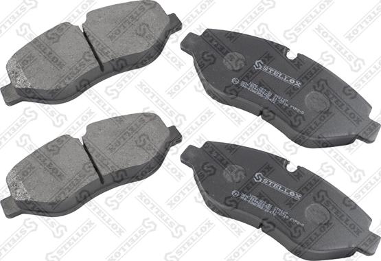 Stellox 1256 000-SX - Brake Pad Set, disc brake autospares.lv