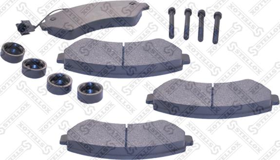 Stellox 1286 001-SX - Brake Pad Set, disc brake autospares.lv