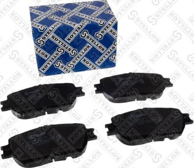 Stellox 895 000B-SX - Brake Pad Set, disc brake autospares.lv