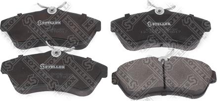 Stellox 891 000B-SX - Brake Pad Set, disc brake autospares.lv