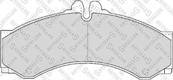 Stellox 85-01415-SX - Brake Pad Set, disc brake autospares.lv