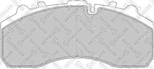 Stellox 85-01413-SX - Brake Pad Set, disc brake autospares.lv