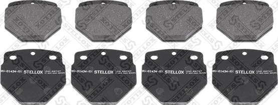 Stellox 85-01434-SX - Brake Pad Set, disc brake autospares.lv