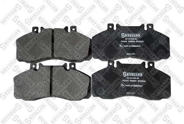 Stellox 85-01436-SX - Brake Pad Set, disc brake autospares.lv