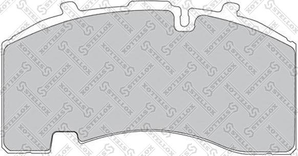 Stellox 85-01430-SX - Brake Pad Set, disc brake autospares.lv