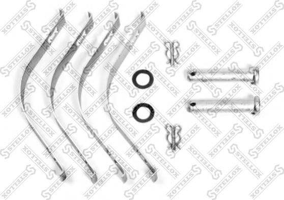 Stellox 85-01429-SX - Brake Pad Set, disc brake autospares.lv