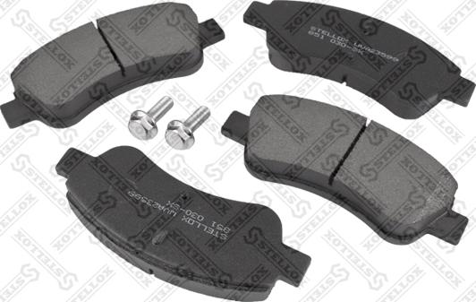 Stellox 851 030-SX - Brake Pad Set, disc brake autospares.lv