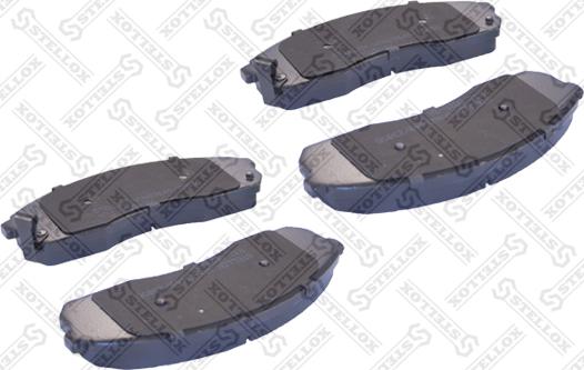 Stellox 832 002B-SX - Brake Pad Set, disc brake autospares.lv