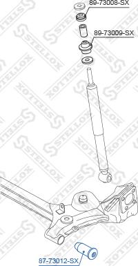 Stellox 87-73012-SX - Bush of Control / Trailing Arm autospares.lv