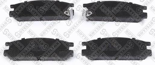 Stellox 353 002B-SX - Brake Pad Set, disc brake autospares.lv