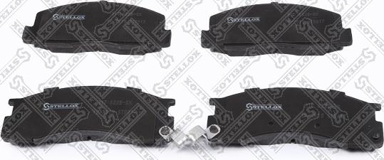 Stellox 317 022B-SX - Brake Pad Set, disc brake autospares.lv