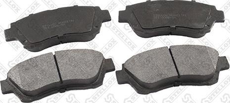 Stellox 381 000B-SX - Brake Pad Set, disc brake autospares.lv