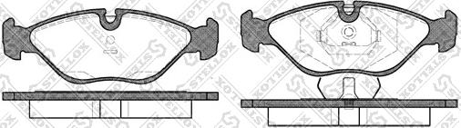 Stellox 330 000-SX - Brake Pad Set, disc brake autospares.lv