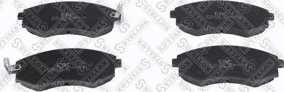 Stellox 329 022-SX - Brake Pad Set, disc brake autospares.lv