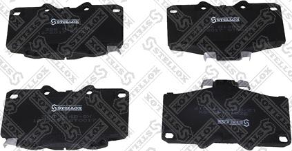 Stellox 326 014B-SX - Brake Pad Set, disc brake autospares.lv