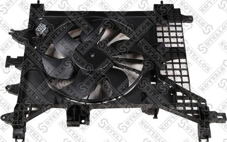 Stellox 29-99586-SX - Fan, radiator autospares.lv