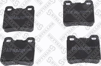 Stellox 293 000B-SX - Brake Pad Set, disc brake autospares.lv