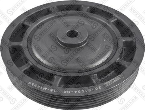 Stellox 20-01054-SX - Belt Pulley, crankshaft autospares.lv