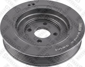 Stellox 20-01008-SX - Belt Pulley, crankshaft autospares.lv