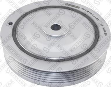 Stellox 20-01034-SX - Belt Pulley, crankshaft autospares.lv