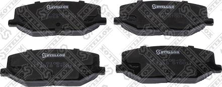Stellox 201 010B-SX - Brake Pad Set, disc brake autospares.lv