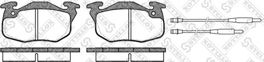 Stellox 203 034B-SX - Brake Pad Set, disc brake autospares.lv