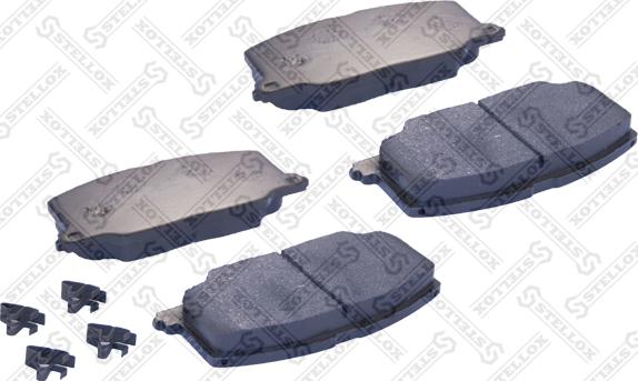 Stellox 279 004-SX - Brake Pad Set, disc brake autospares.lv