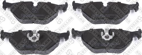 Stellox 276 000B-SX - Brake Pad Set, disc brake autospares.lv