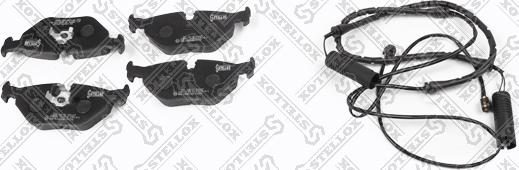 Stellox 276 030-SX - Brake Pad Set, disc brake autospares.lv