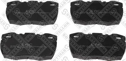 Stellox 277 010B-SX - Brake Pad Set, disc brake autospares.lv