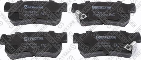 Stellox 757 062B-SX - Brake Pad Set, disc brake autospares.lv