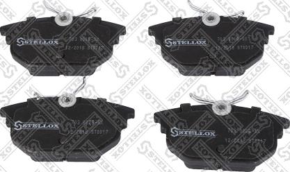 Stellox 703 000B-SX - Brake Pad Set, disc brake autospares.lv