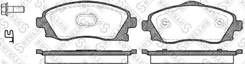 Stellox 785 002B-SX - Brake Pad Set, disc brake autospares.lv