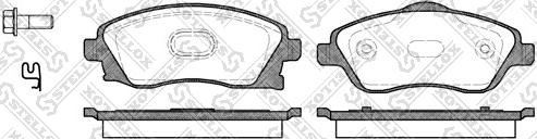 Stellox 785 012B-SX - Brake Pad Set, disc brake autospares.lv